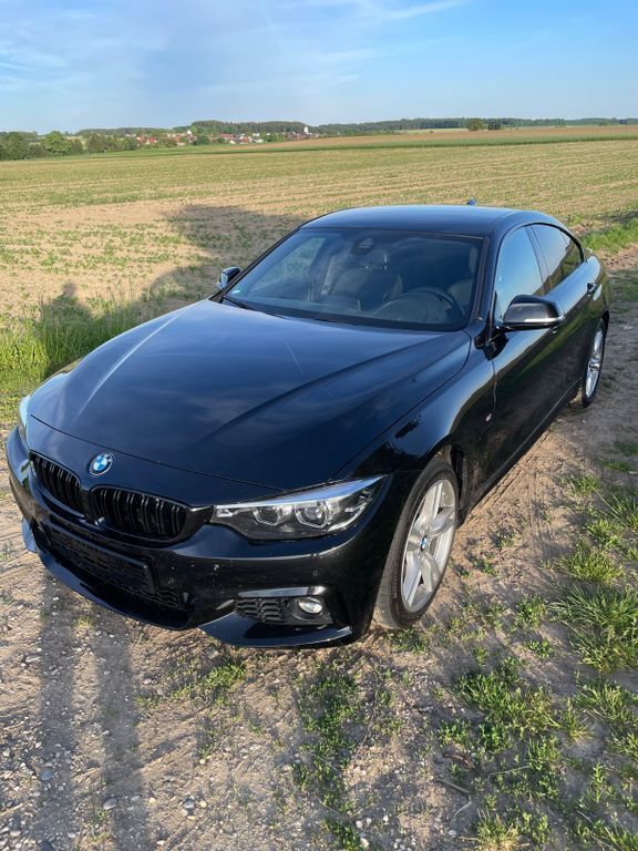 Schwarz Gebraucht 2019 BMW 420 Gran Coupé M Sport Coupé | 24.999 € (Guter Preis) - Bild 1/4