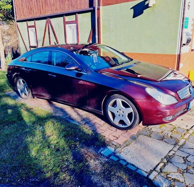 Rot Gebraucht 2007 Mercedes CLS350 Limousine | 5.500 € (Superpreis) - Bild 1/4