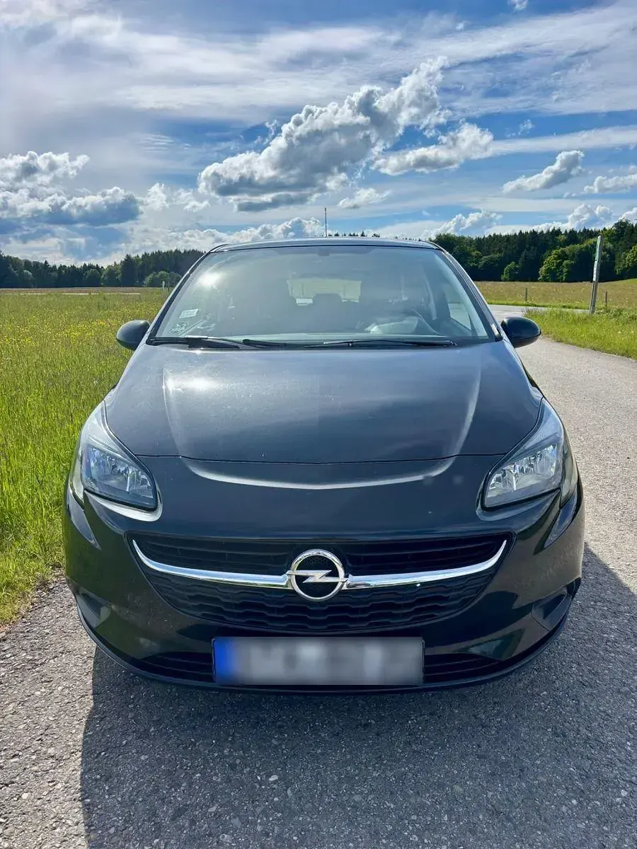 Usado Opel Corsa 101 CV (74 kW) 2016 Negro Utilitario