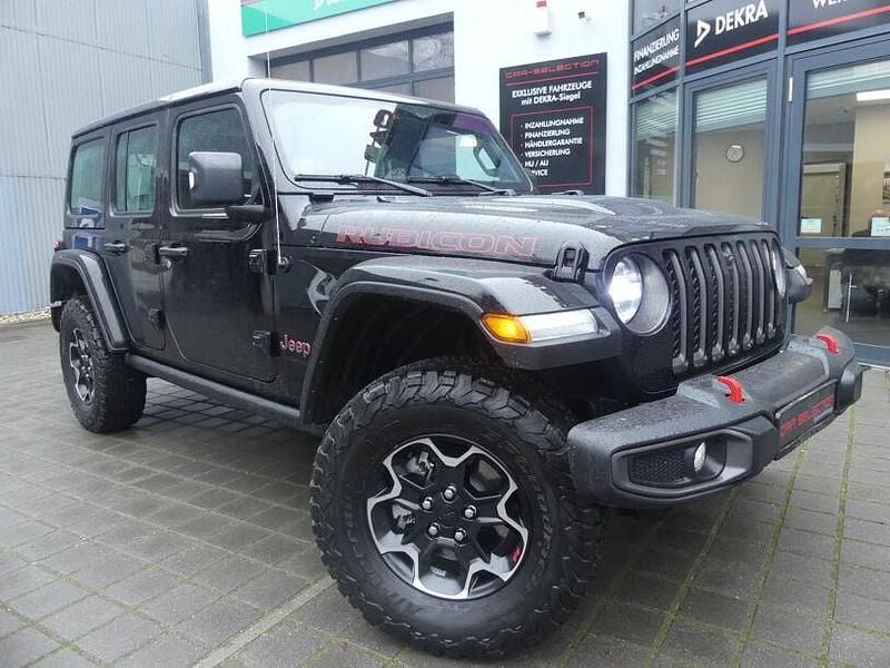 Schwarz Gebraucht 2024 Jeep Wrangler Rubicon SUV | 59.799 € (Superpreis) - Bild 1/4
