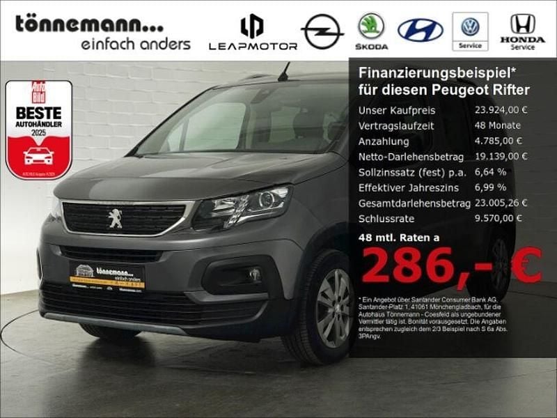 Grau Gebraucht 2023 Peugeot Rifter Allure Van / Kleinbus | 23.924 € (Fairer Preis) - Bild 1/4