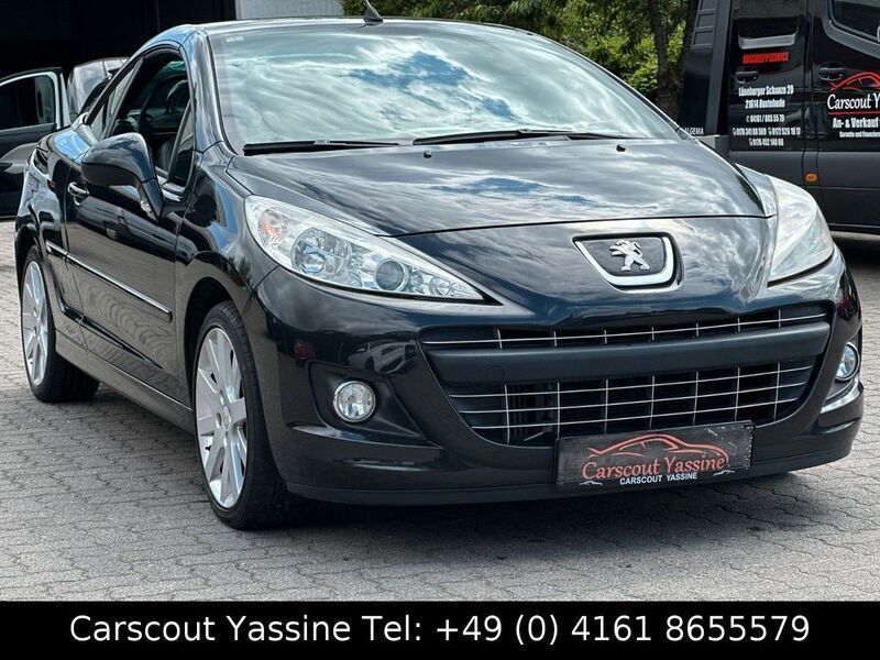 Schwarz Gebraucht 2013 Peugeot 207 CC Allure Cabrio | 6.990 € (Etwas zu teuer) - Bild 1/4