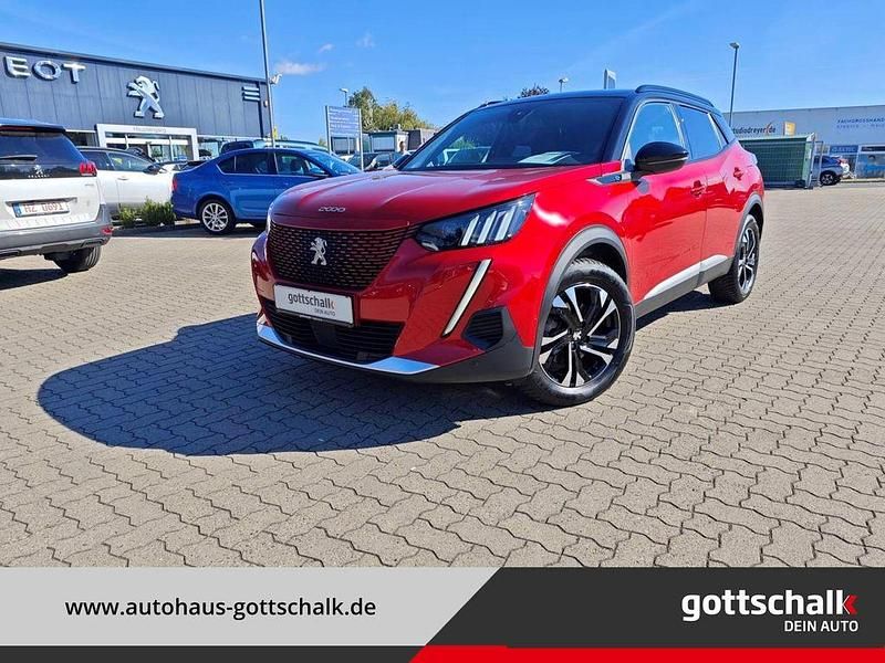 Rot Gebraucht 2022 Peugeot e-2008 GT SUV | 20.990 € (Fairer Preis) - Bild 1/4