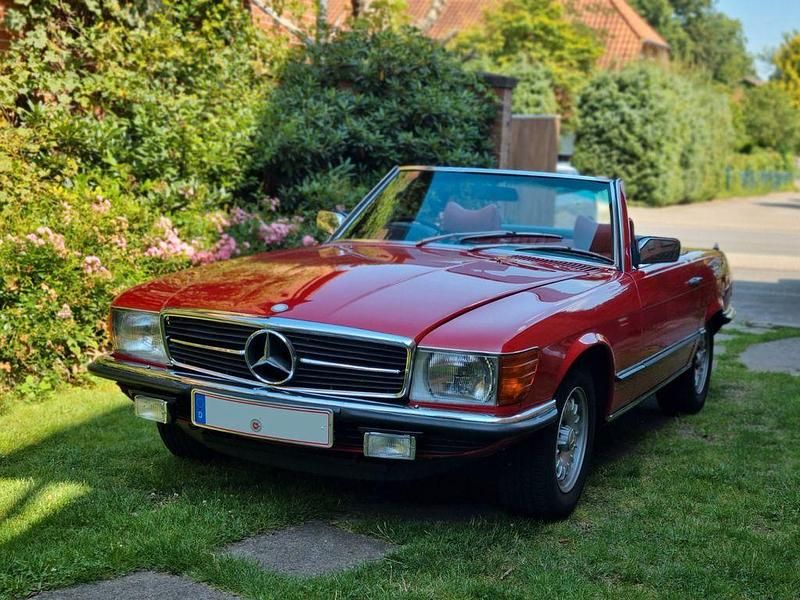 Rot Gebraucht 1978 Mercedes SL450 Cabrio | 19.900 € - Bild 1/4