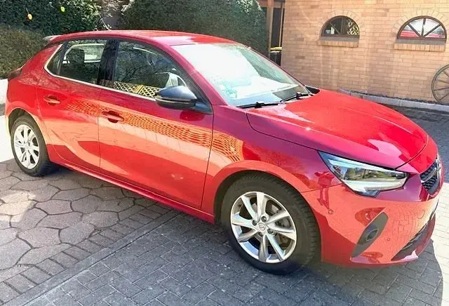 Używany Opel Corsa Elegance 101 KM (74 kW) 2020 Czerwony Hatchback