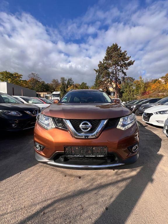 Orange Gebraucht 2014 Nissan X-Trail Tekna SUV | 8.999 € (Fairer Preis) - Bild 1/4