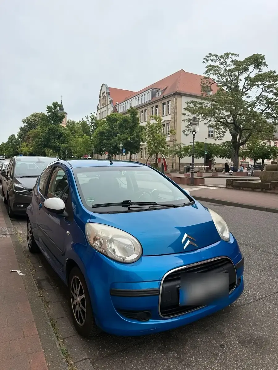 Gebraucht Citroën C1 68 PS (50 kW) 2010 Blau Kleinwagen