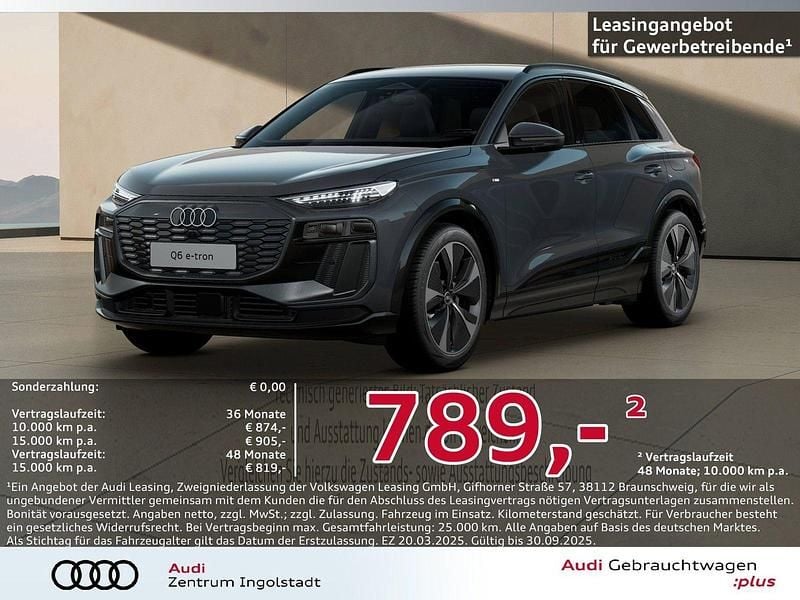 Magnetgrau Gebraucht 2025 Audi Q6 e-tron Performance SUV | 67.950 € (Superpreis) - Bild 1/3