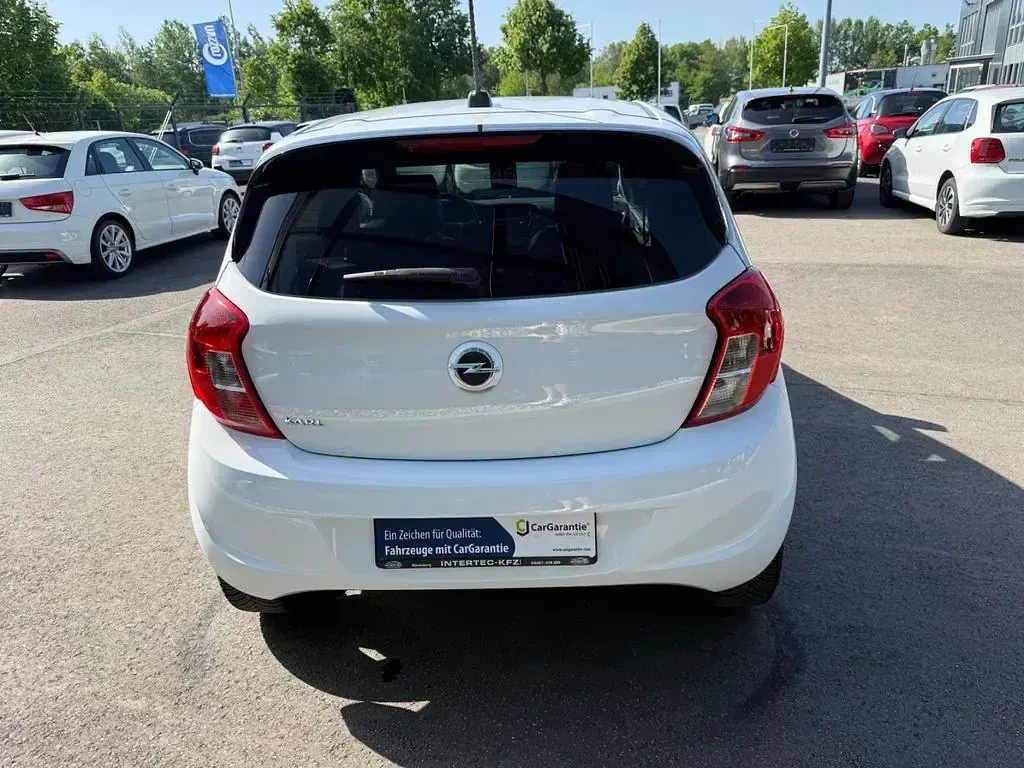 Gebraucht Opel Karl Innovation 75 PS (55 kW) 2017 Weiß Kleinwagen