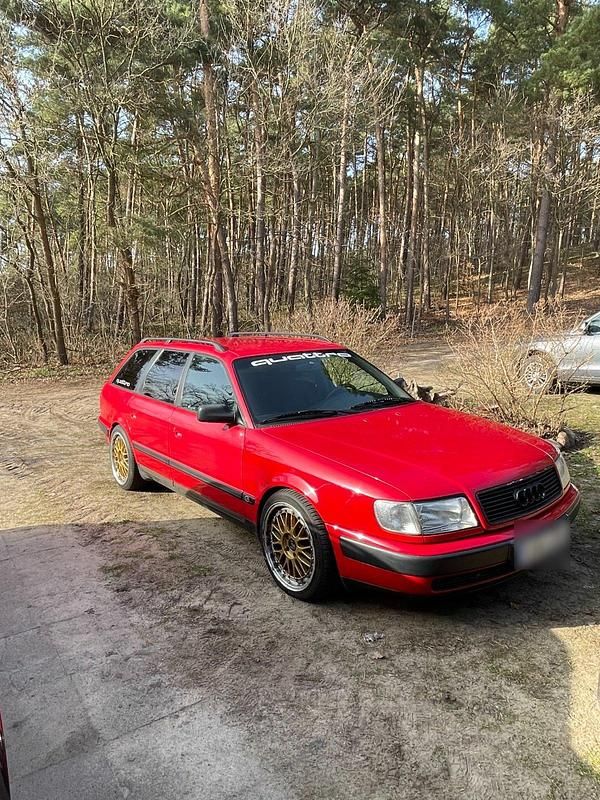 Gebraucht Audi 100 150 PS (110 kW) 1993 Rot Kombi