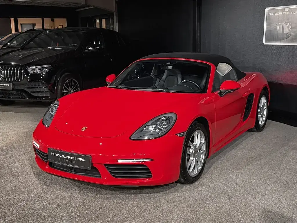Gebraucht Porsche 718 Boxster 299 PS (219 kW) 2016 Rot Cabrio