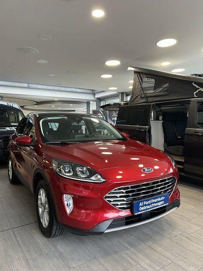 Gebraucht Ford Kuga Titanium 224 PS (164 kW) 2022 Lucidrot metallic (metallic) SUV