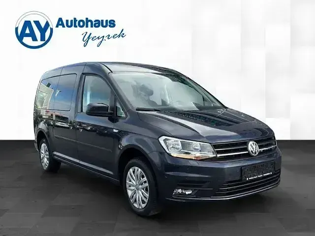 Gebraucht VW Caddy 150 PS (110 kW) 2018 Starlight blue metallic Van / Kleinbus