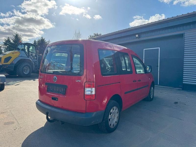 Gebraucht VW Caddy Life 80 PS (58 kW) 2009 Rot Van / Kleinbus