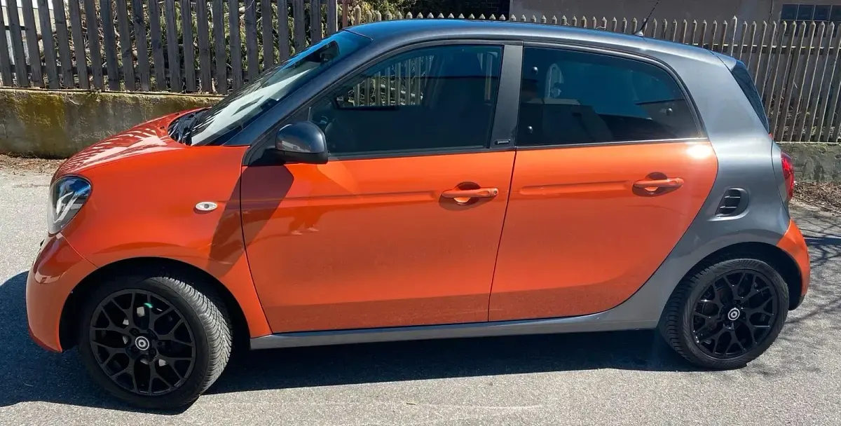 Gebraucht Smart ForFour Passion 90 PS (66 kW) 2017 Orange Kleinwagen