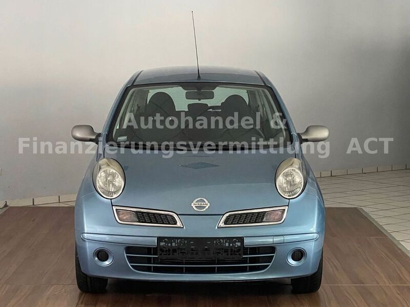 Blau Gebraucht 2009 Nissan Micra Kleinwagen | 3.499 € (Etwas zu teuer) - Bild 1/4