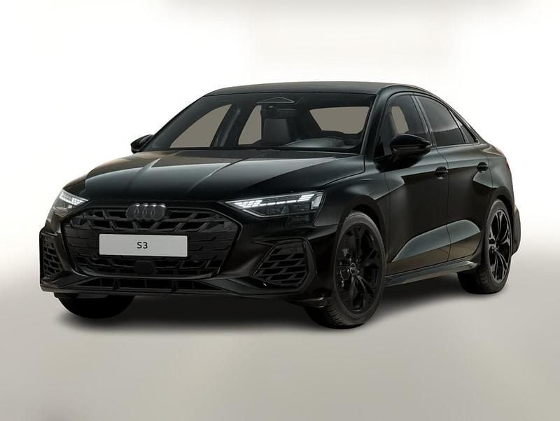 Mythosschwarz metallic Neu 2025 Audi S3 Advanced Limousine | 52.157 € (Fairer Preis) - Bild 1/3