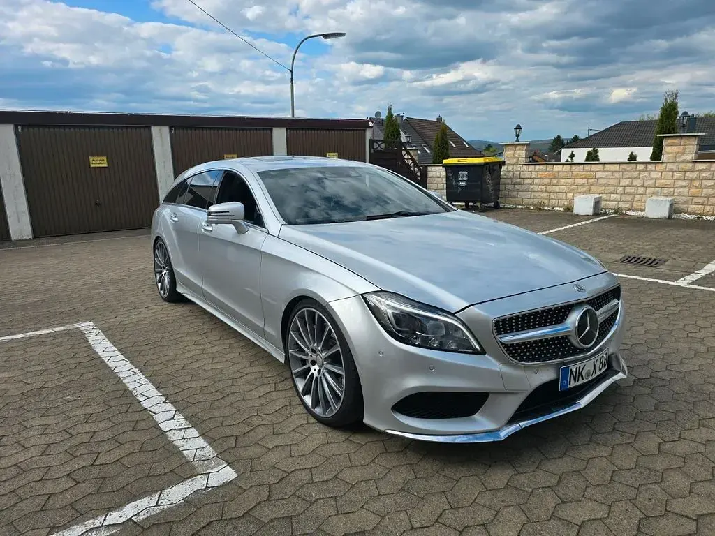 Gebraucht Mercedes CLS500 Shooting Brake AMG 408 PS (300 kW) 2017 Silber Kombi