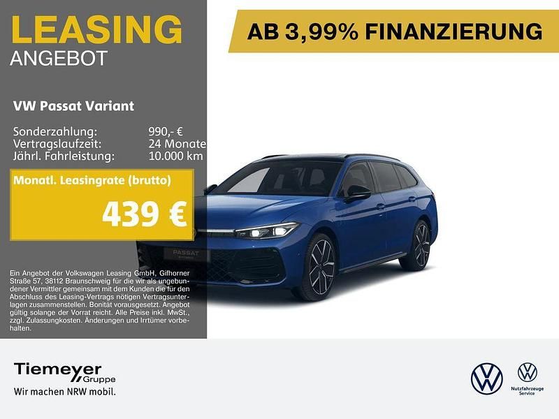 Blau Gebraucht 2025 VW Passat R-line Kombi | 47.190 € (Fairer Preis) - Bild 1/3
