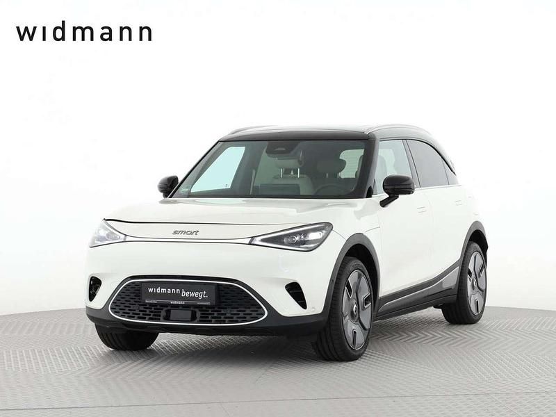 Weiß digital white metallic Gebraucht 2024 Smart #1 Edition #1 SUV | 36.900 € (Teuer) - Bild 1/4