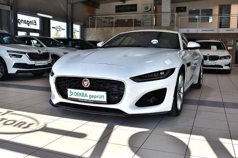 Weiß Gebraucht 2021 Jaguar F-Type Coupé | 36.980 € (Superpreis) - Bild 1/4