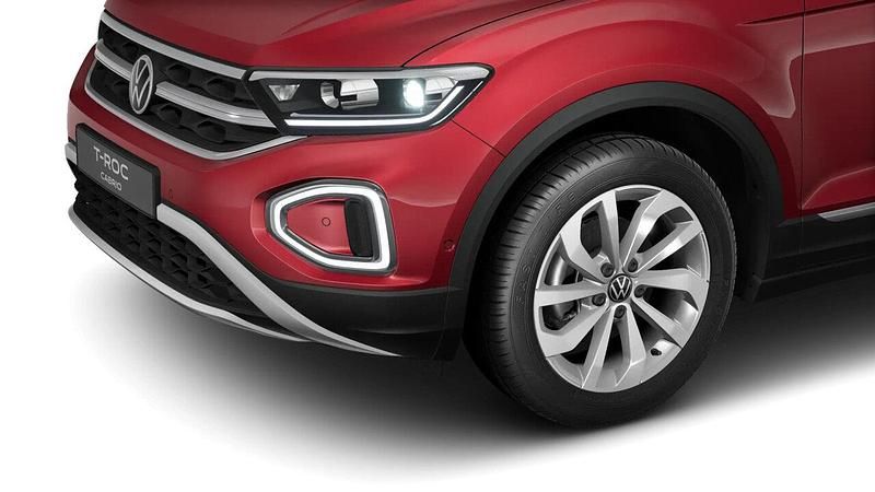 Gebraucht VW T-Roc 116 PS (85 kW) 2024 Kings red metallic / schwarz (metallic) SUV