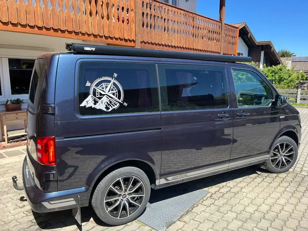 Gebraucht VW Transporter 150 PS (110 kW) 2017 Blau Van