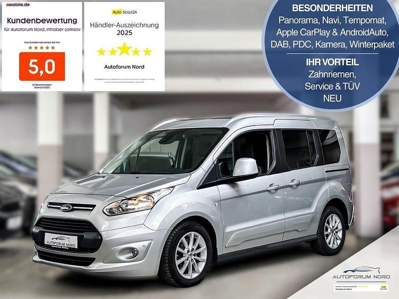 Silber Gebraucht 2017 Ford Tourneo Connect Titanium Van / Kleinbus | 11.390 € (Fairer Preis) - Bild 1/4