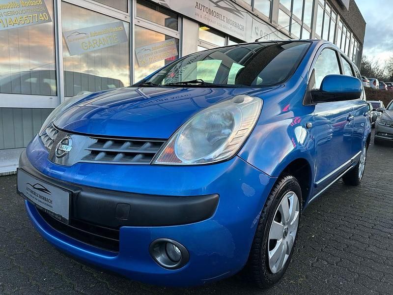 Gebraucht Nissan Note Acenta 88 PS (64 kW) 2007 Blau Kleinwagen