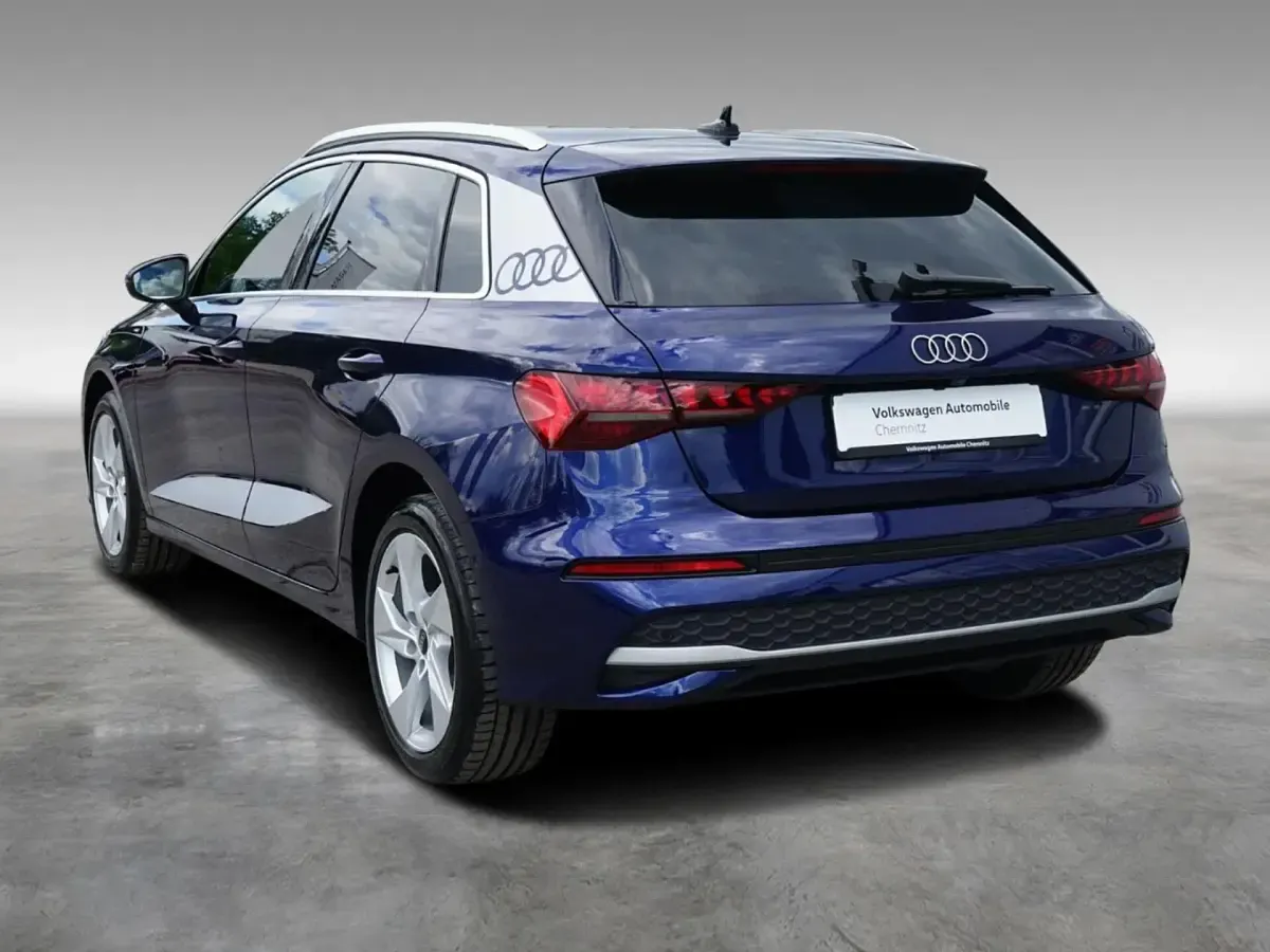 Usado Audi A3 Advanced 150 HP (110 kW) 2025 Azul Sedan