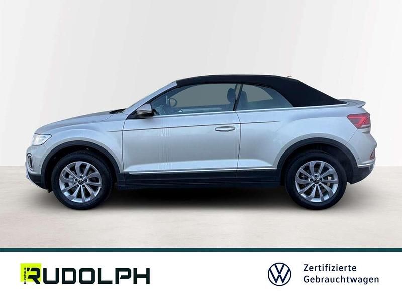 Gebraucht VW T-Roc Cabriolet Style 150 PS (110 kW) 2025 Silber Cabrio