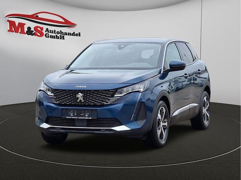 Blau Gebraucht 2023 Peugeot 3008 Allure SUV | 16.390 € (Superpreis) - Bild 1/4