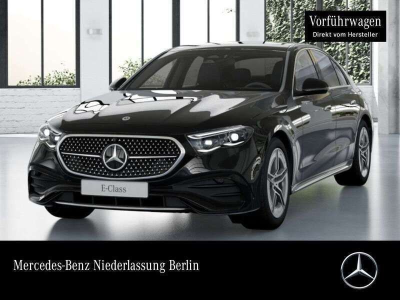 Unilack schwarz Gebraucht 2024 Mercedes E300 AMG Limousine | 61.900 € - Bild 1/4
