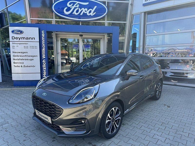 Grau Gebraucht 2021 Ford Puma Gen-E ST-Line SUV | 14.970 € (Superpreis) - Bild 1/4