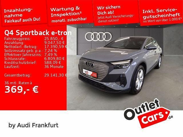 Gebraucht Audi Q4 Sportback e-tron Advanced 150 kW (204 PS) 2022 Kieselgrau SUV