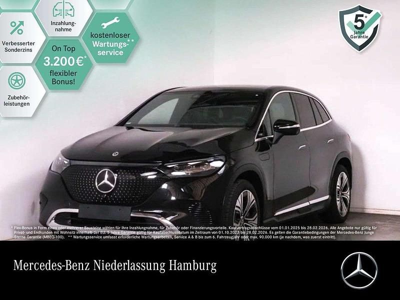 Schwarz Gebraucht 2024 Mercedes EQE350 Electric Art SUV | 63.990 € (Guter Preis) - Bild 1/3