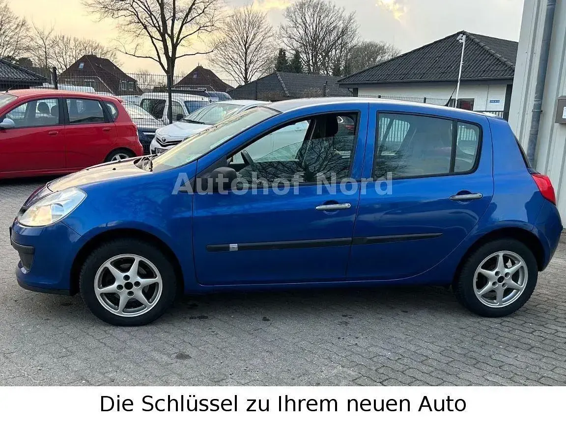 Gebraucht Renault Clio Extreme 101 PS (74 kW) 2008 Blau Kleinwagen
