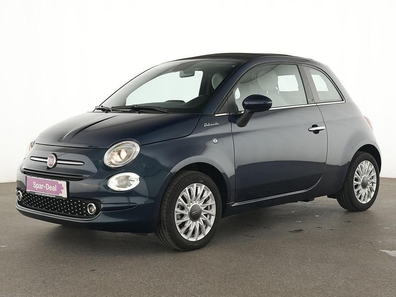Blau Gebraucht 2022 Fiat 500C Dolcevita Cabrio | 12.489 € (Guter Preis) - Bild 1/4