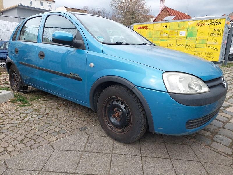 Gebraucht Opel Corsa 58 PS (42 kW) 2001 Blau Kleinwagen