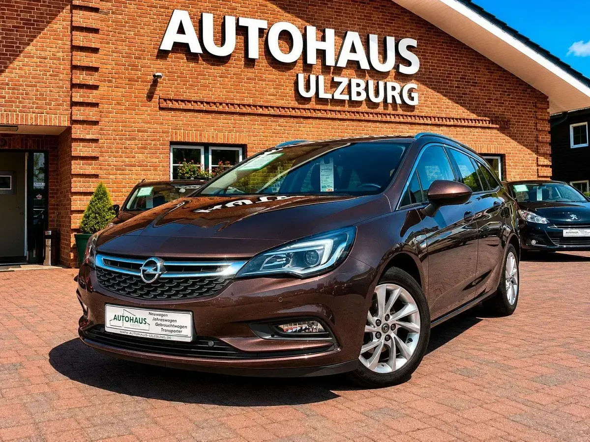Gebraucht Opel Astra Innovation 125 PS (91 kW) 2017 Braun Kombi