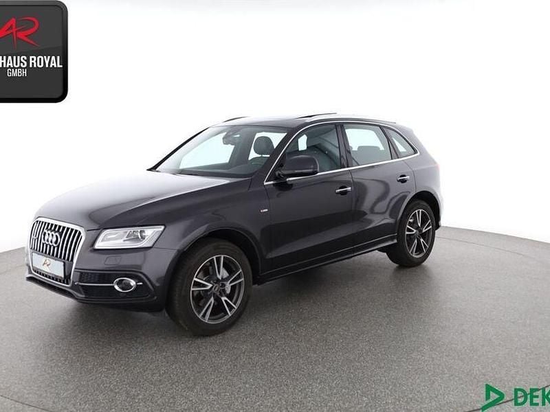 Grau Gebraucht 2015 Audi Q5 S-Line SUV | 26.880 € (Teuer) - Bild 1/4