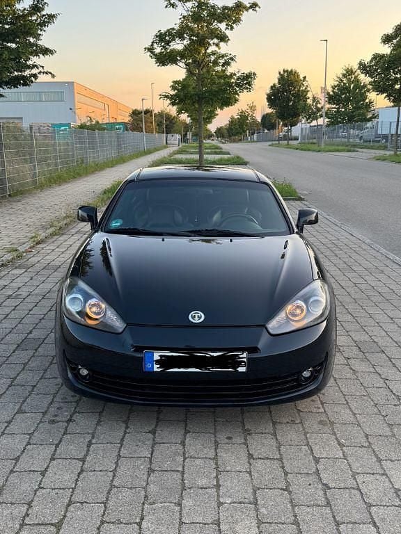 Schwarz Gebraucht 2007 Hyundai Tuscani Edition Coupé | 3.500 € - Bild 1/4