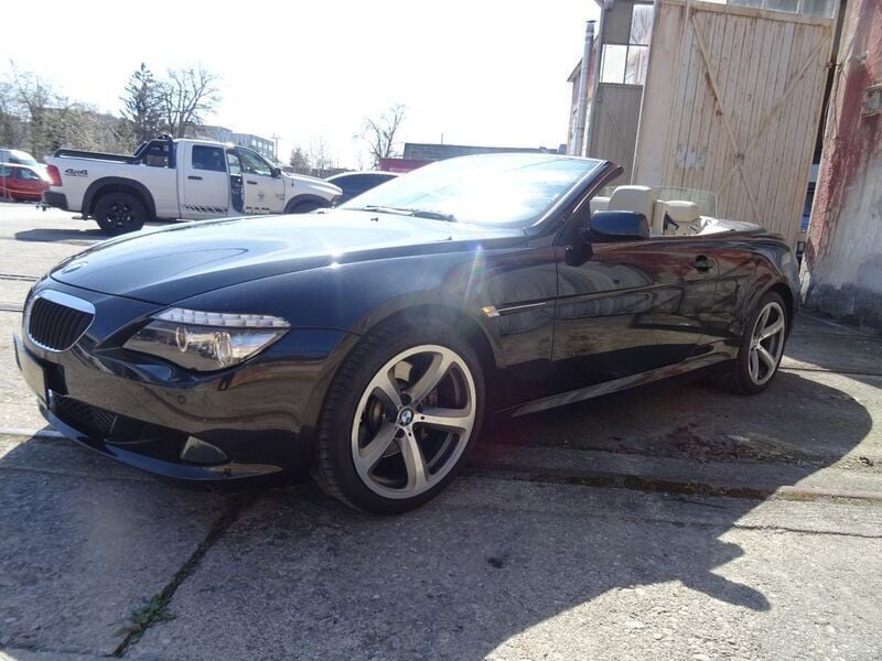 Gebraucht BMW 630 Cabriolet Efficient Dynamics 272 PS (200 kW) 2008 Black sapphire metallic Cabrio