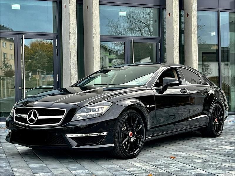 Schwarz Gebraucht 2012 Mercedes CLS63 AMG AMG Limousine | 23.850 € (Superpreis) - Bild 1/4