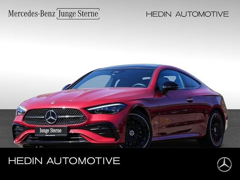 Rot Gebraucht 2023 Mercedes CLE200 AMG Coupé | 50.490 € (Fairer Preis) - Bild 1/4
