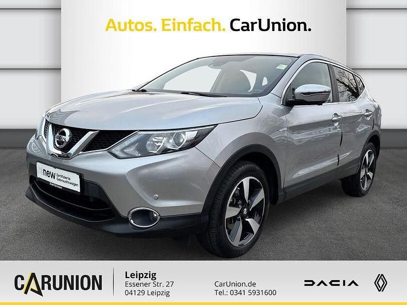 Silver metallic Gebraucht 2017 Nissan Qashqai N-Connecta SUV | 14.490 € (Guter Preis) - Bild 1/4