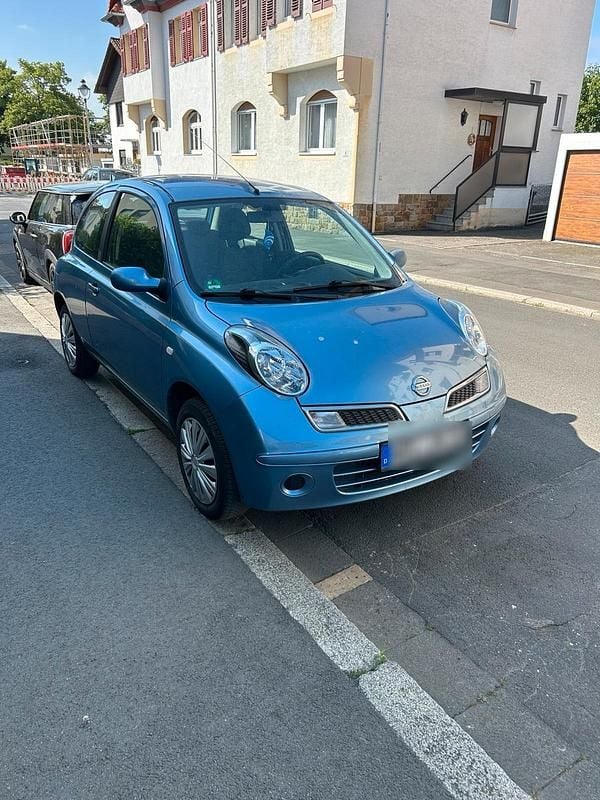 Blau Gebraucht 2008 Nissan Micra Kleinwagen | 1.850 € - Bild 1/4