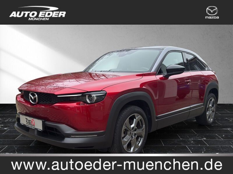 Magmarot (rot) Gebraucht 2021 Mazda MX30 Basis SUV | 16.980 € (Fairer Preis) - Bild 1/4