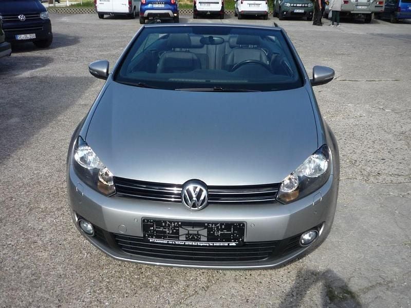 Gebraucht VW Golf Cabriolet Basis 105 PS (77 kW) 2012 Silber Cabrio