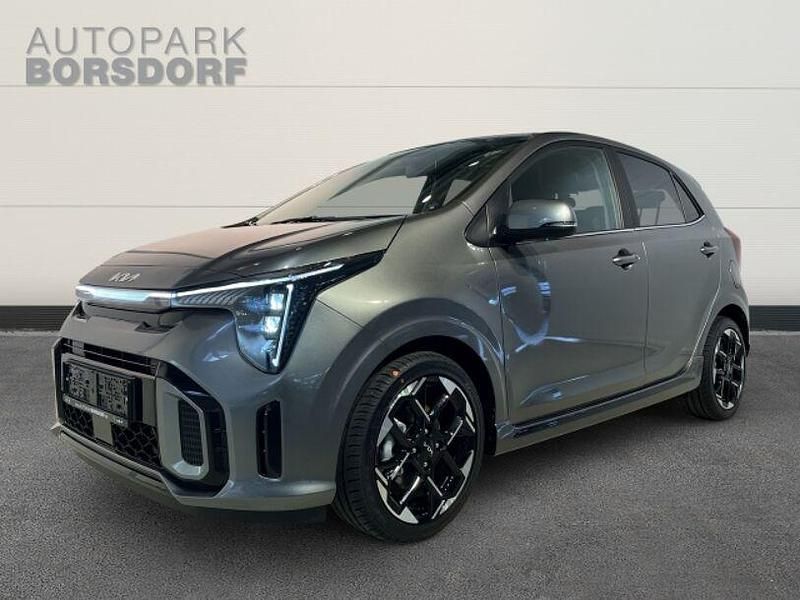Grau Neu 2024 Kia Picanto GT-Line Kleinwagen | 18.990 € (Fairer Preis) - Bild 1/4